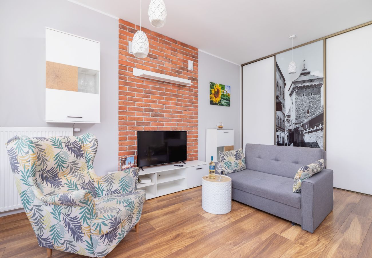 Ferienwohnung in Kraków - Rakowicka 22J/104, 1 Schlafzimmer, Parking, Balkon