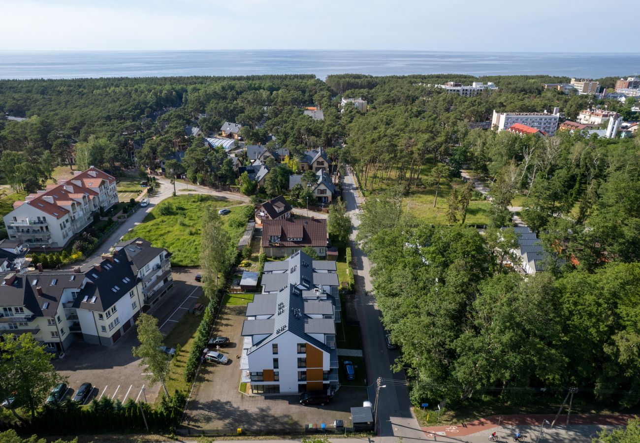 Ferienwohnung in Międzywodzie - Little Laguna 1B/24, 1 Schlafzimmer, Parkplatz, SPA