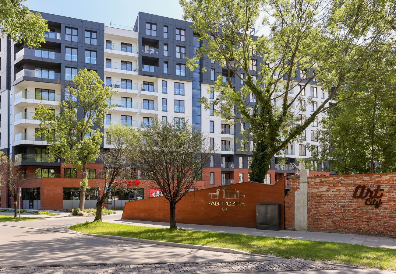 Ferienwohnung in Kraków - Fabryczna 11/148, 1 schlafzimmer, Balkon, Kraków