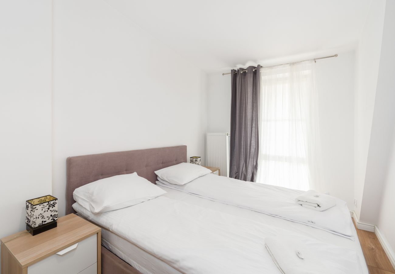 Ferienwohnung in Poznań - Strzelecka 32/12, 1 Schlafzimmer, Klimatisierung