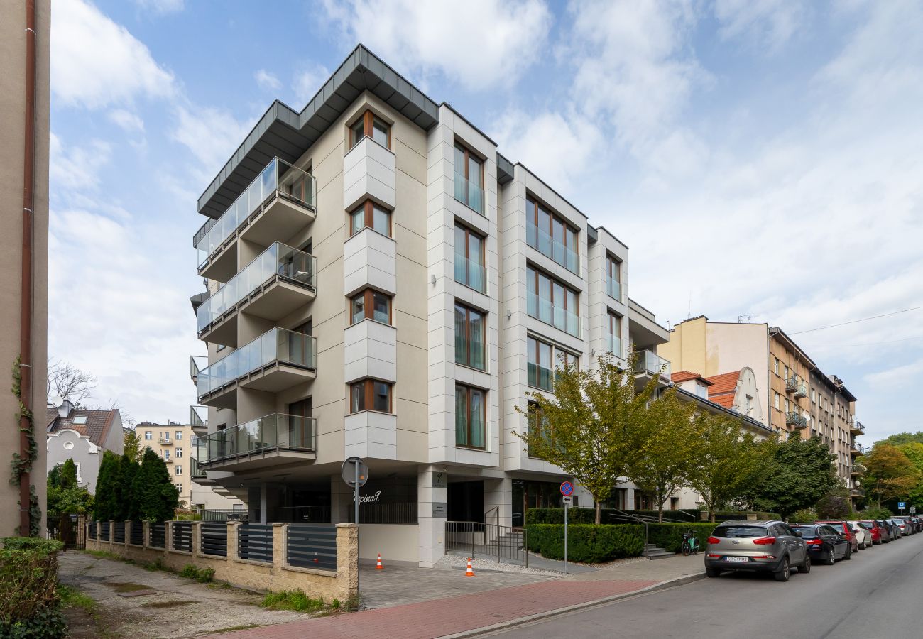 Ferienwohnung in Kraków - Chopina 9/12, 1 Schlafzimmer, Balkon