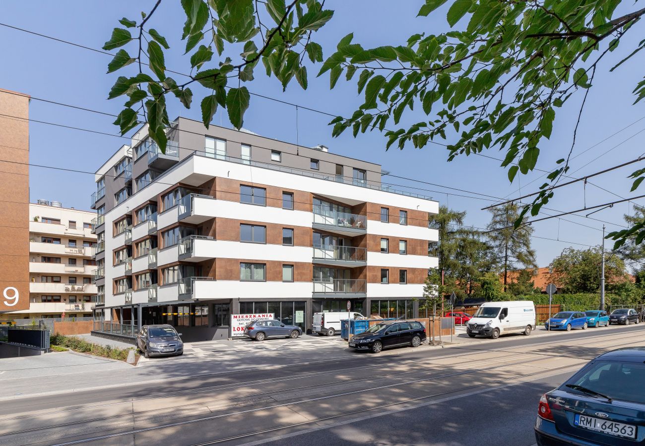 Ferienwohnung in Kraków - Bronowicka 5/10, 1 Schlafzimmer, Balkon