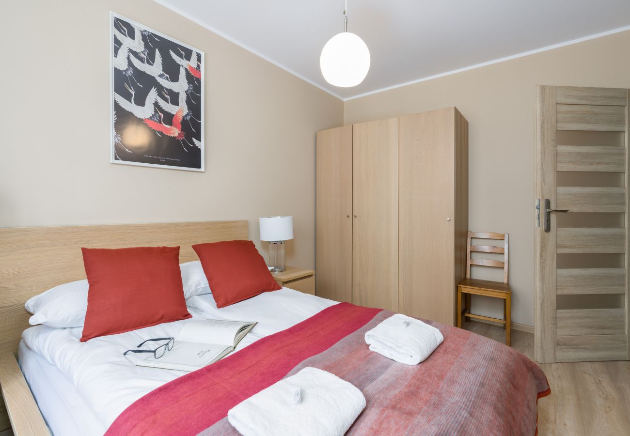 Ferienwohnung in Poznań - Wohnung Czarnieckiego 4E/6, 1 Schlafzimmer, Balkon, Posen