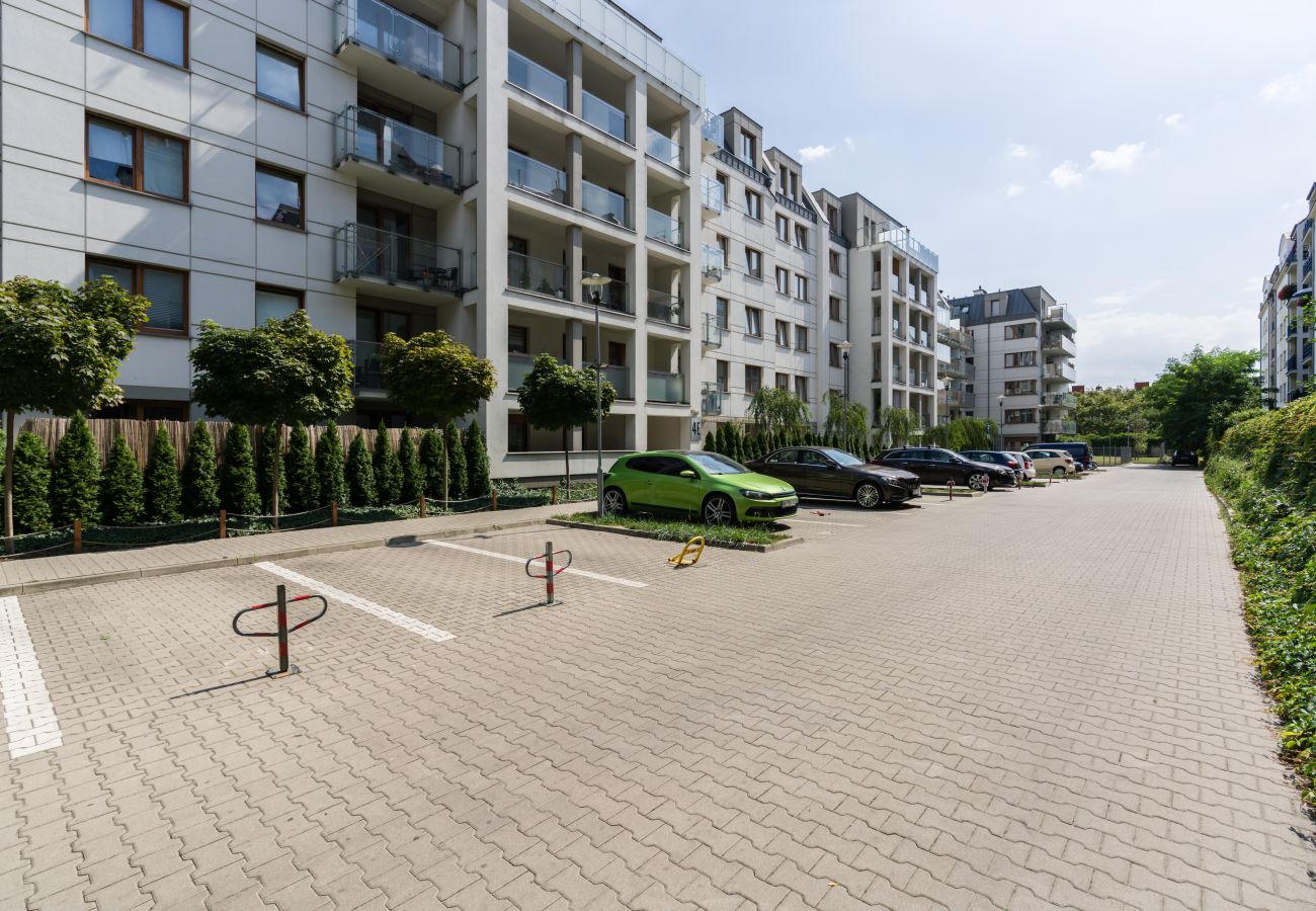 Ferienwohnung in Poznań - Wohnung Czarnieckiego 4E/6, 1 Schlafzimmer, Balkon, Posen