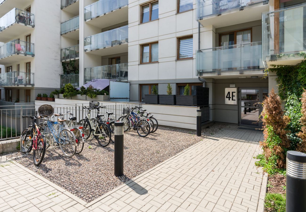 Ferienwohnung in Poznań - Wohnung Czarnieckiego 4E/6, 1 Schlafzimmer, Balkon, Posen