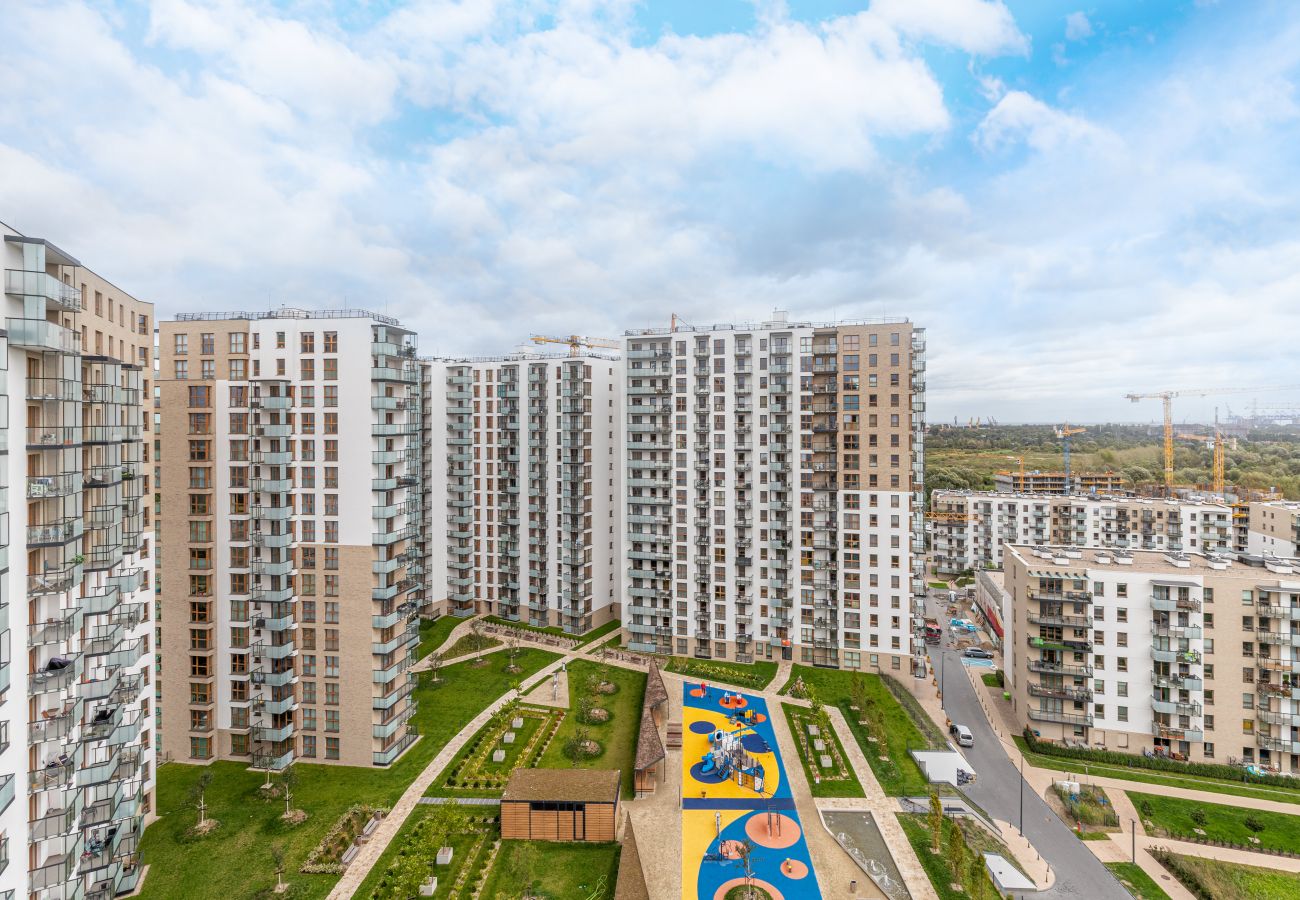 Ferienwohnung in Gdańsk - Wohnung Sucha 37A/206 | 1 Schlafzimmer, Balkon, Parkplatz