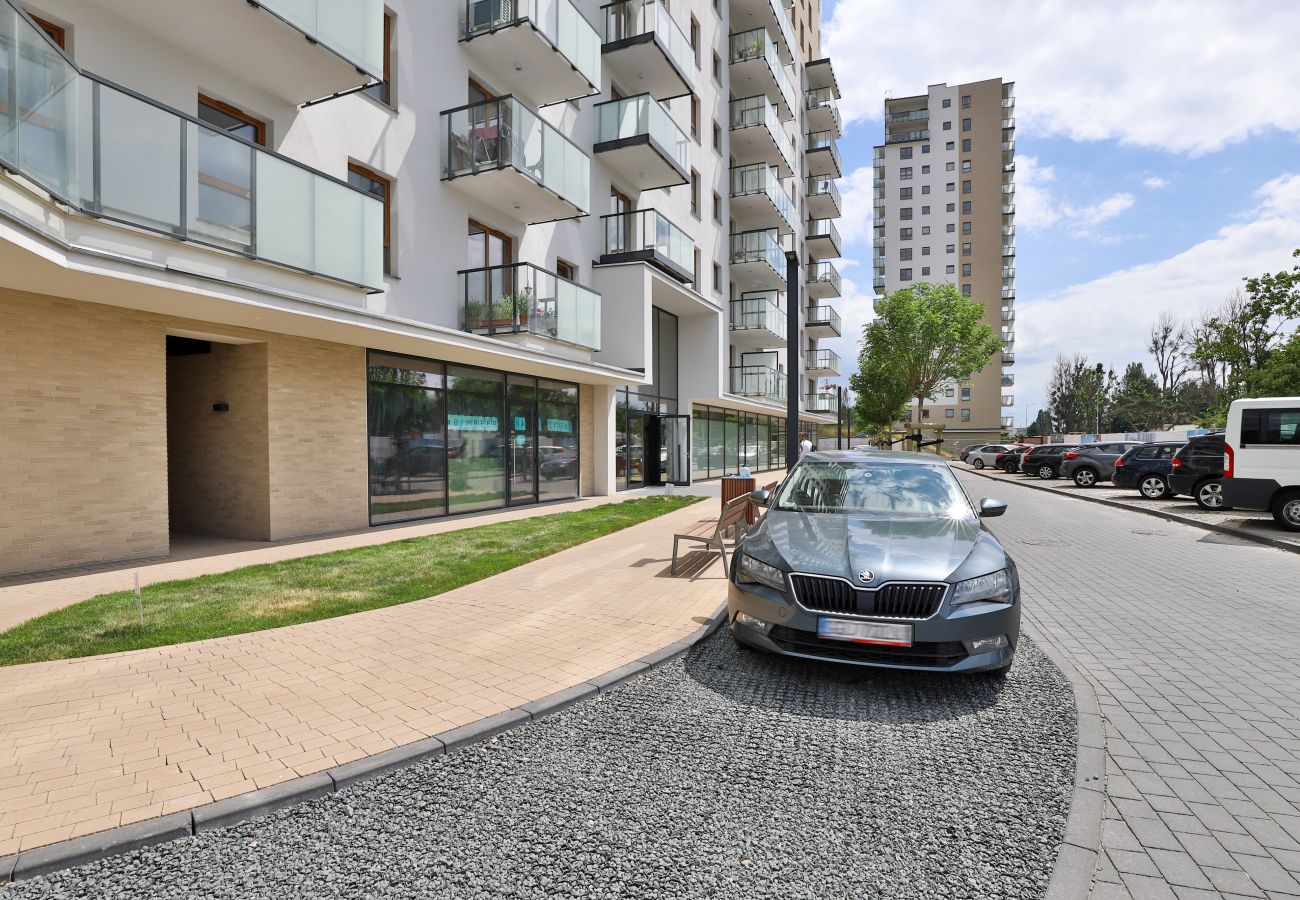 Ferienwohnung in Gdańsk - Wohnung Sucha 37A/206 | 1 Schlafzimmer, Balkon, Parkplatz