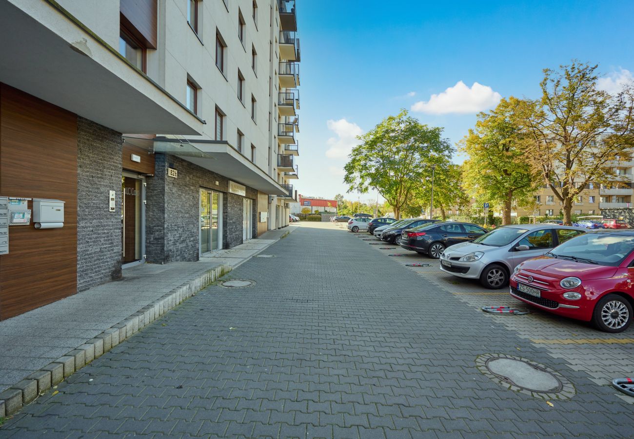 Ferienwohnung in Wrocław - Wohnung Tęczowa 82B/19 | Wifi, 1 Schlafzimmer, Balkon, Breslau