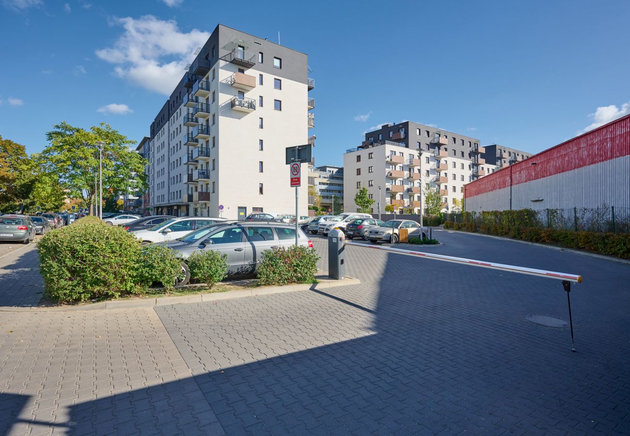 Ferienwohnung in Wrocław - Wohnung Tęczowa 82B/19 | Wifi, 1 Schlafzimmer, Balkon, Breslau