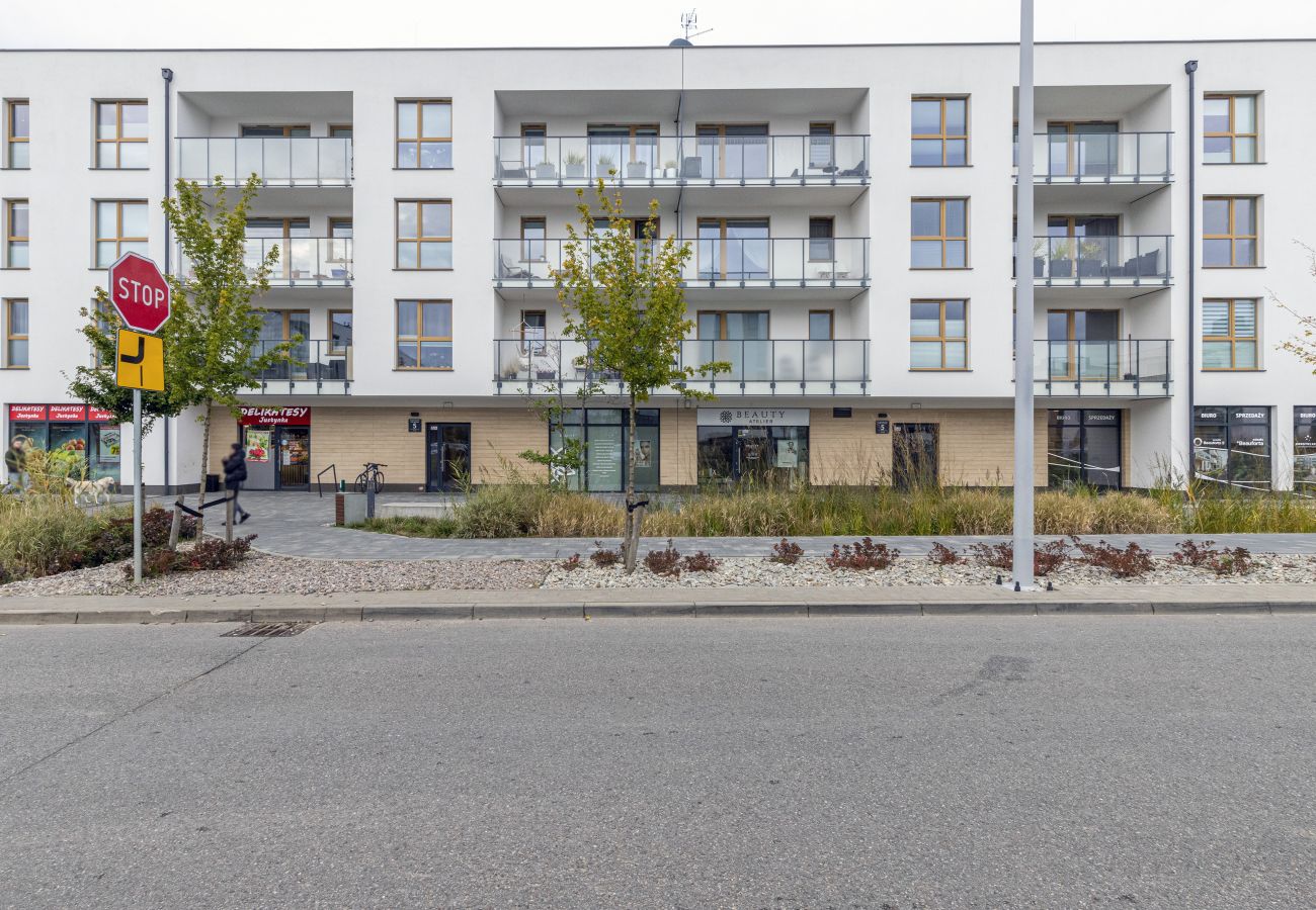 Ferienwohnung in Gdynia - Paderewskiego 5/17, 1 Schlafzimmer, Balkon, Parkplatz