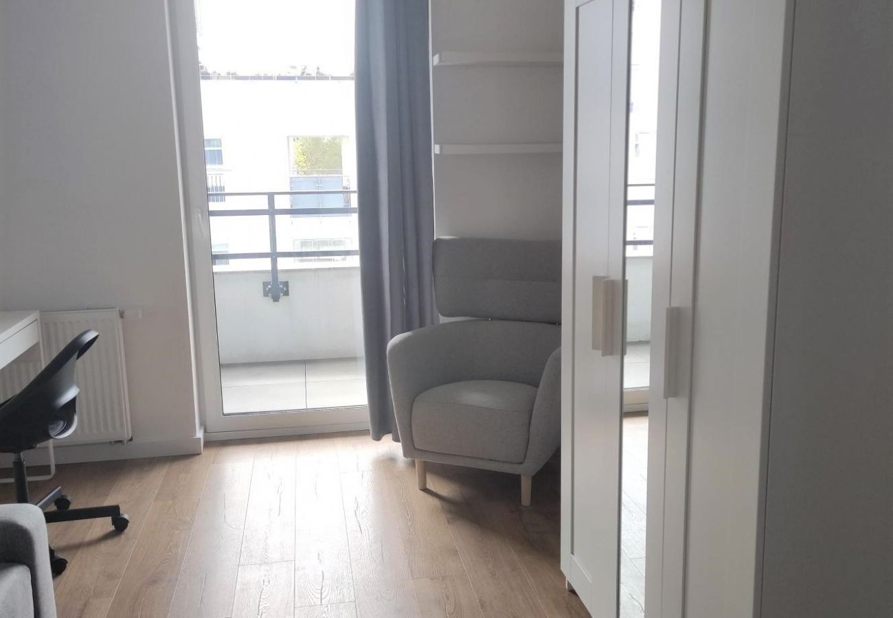 Ferienwohnung in Gdynia - Benisławskiego 8/16, Wifi, 1 Schlafzimmer, Balkon, Parkplatz, Gdynia