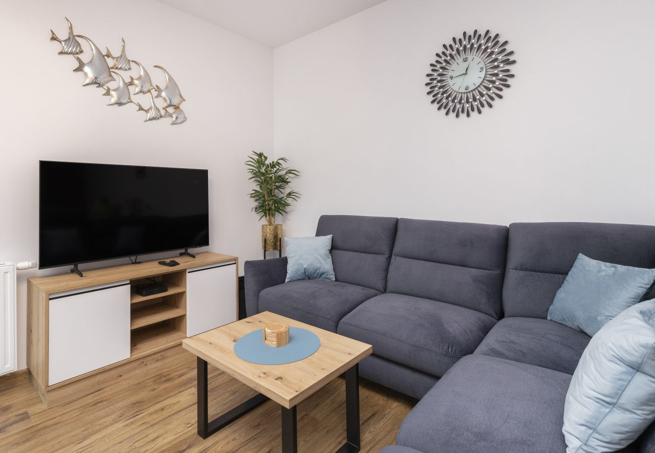 Ferienwohnung in Gdynia - Ignacego Jana Paderewskiego 26/19 | Wifi, 2 Schlafzimmer, Balkon, Parkplatz, Gdynia