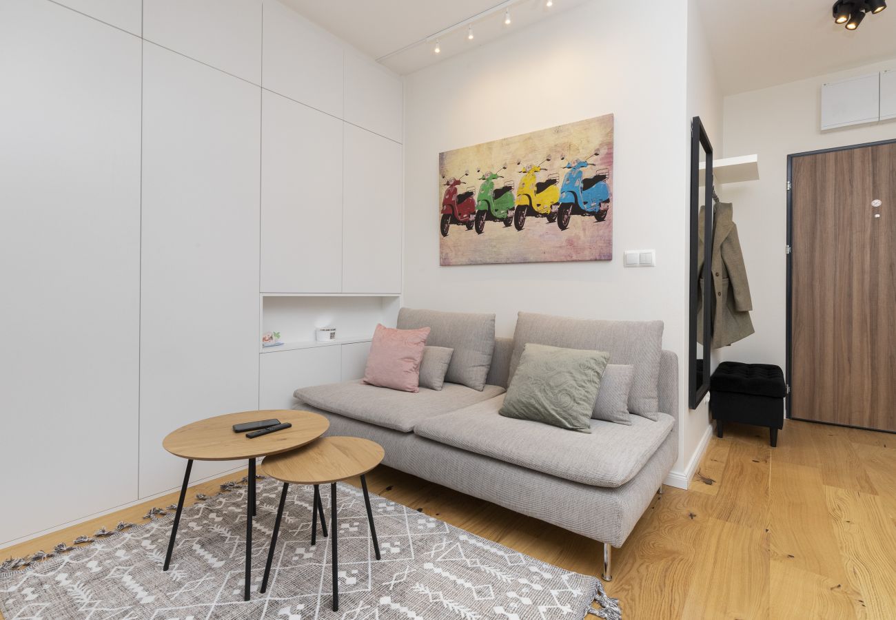 Ferienwohnung in Gdańsk - Apartment Vespa, 1 Schlafzimmer, Balkon, Danzig