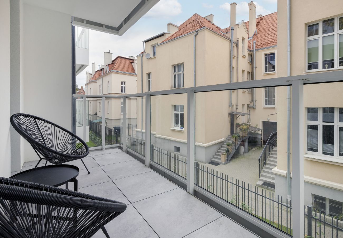 Ferienwohnung in Gdańsk - Apartment Vespa, 1 Schlafzimmer, Balkon, Danzig