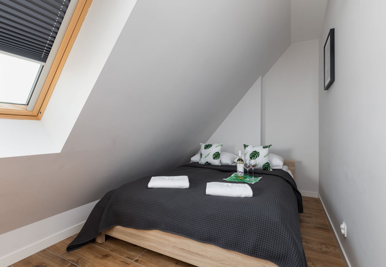 Ferienwohnung in Kołobrzeg - Lwowska 12A/36, Pet-friendly, Wifi, Schlafzimmer im Obergeschoss/Mezzanin, 4 Gäste, Kolobrzeg