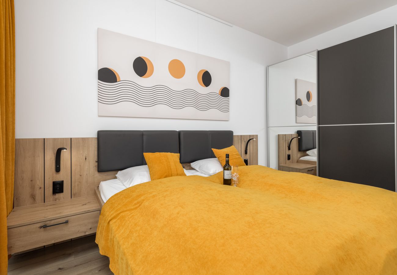 Ferienwohnung in Dziwnów - Spadochroniarzy 8A/34, 1 Schlafzimmer, Balkon, Parkplatz, Dziwnów