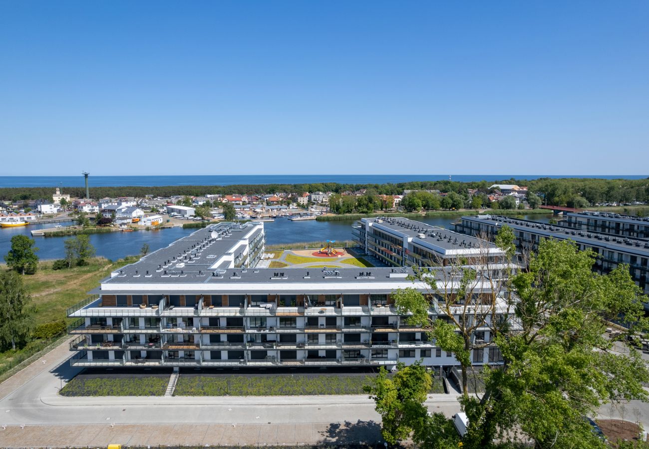 Ferienwohnung in Dziwnów - Spadochroniarzy 8A/34, 1 Schlafzimmer, Balkon, Parkplatz, Dziwnów