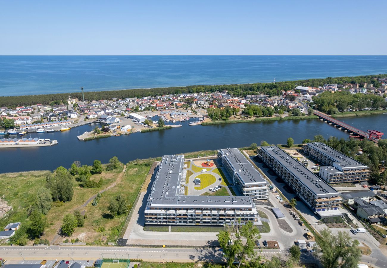 Ferienwohnung in Dziwnów - Apartment mit einem Schlafzimmer und Balkon, Spadochroniarzy 4A/5