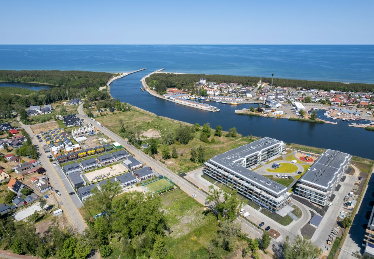 Ferienwohnung in Dziwnów - Apartment mit einem Schlafzimmer und Balkon, Spadochroniarzy 4A/5