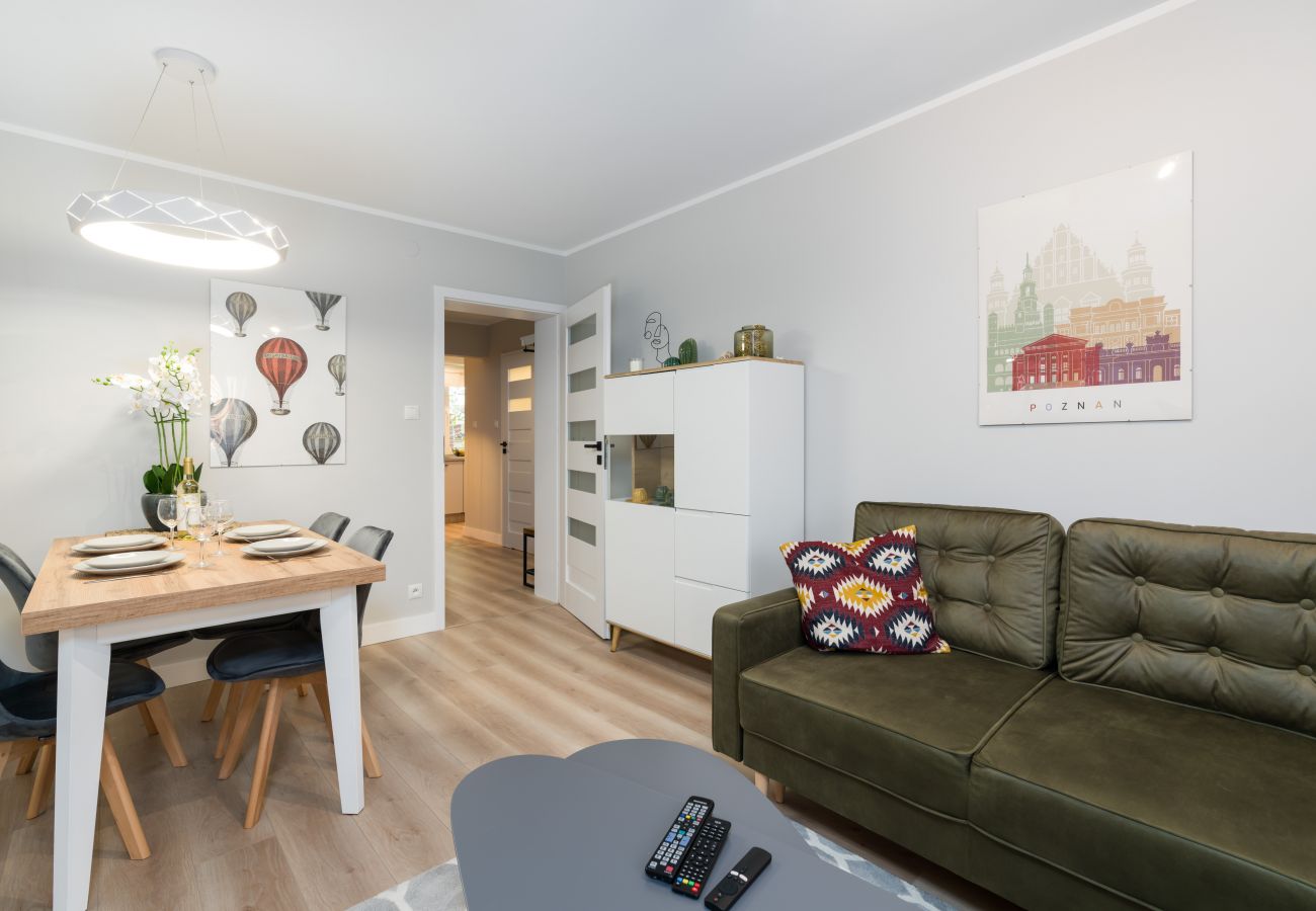 Ferienwohnung in Poznań - Nad Potokiem 5/9 | Wifi, 1 Schlafzimmer, Balkon, Poznan