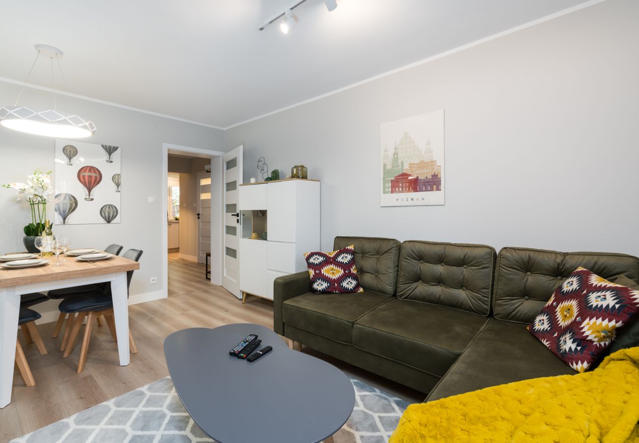 Ferienwohnung in Poznań - Nad Potokiem 5/9 | Wifi, 1 Schlafzimmer, Balkon, Poznan