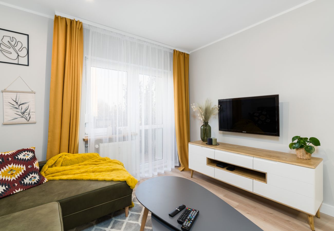 Ferienwohnung in Poznań - Nad Potokiem 5/9 | Wifi, 1 Schlafzimmer, Balkon, Poznan