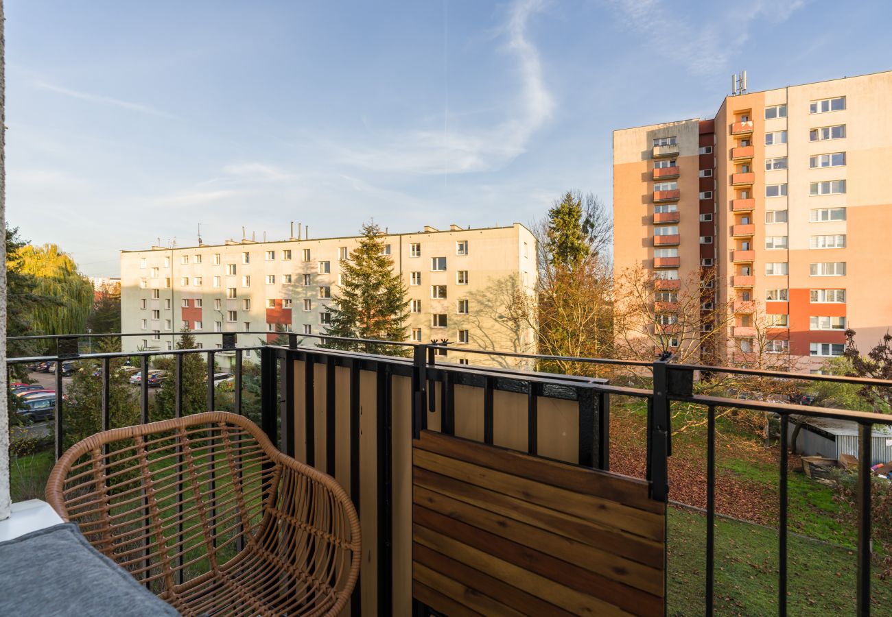 Ferienwohnung in Poznań - Nad Potokiem 5/9 | Wifi, 1 Schlafzimmer, Balkon, Poznan