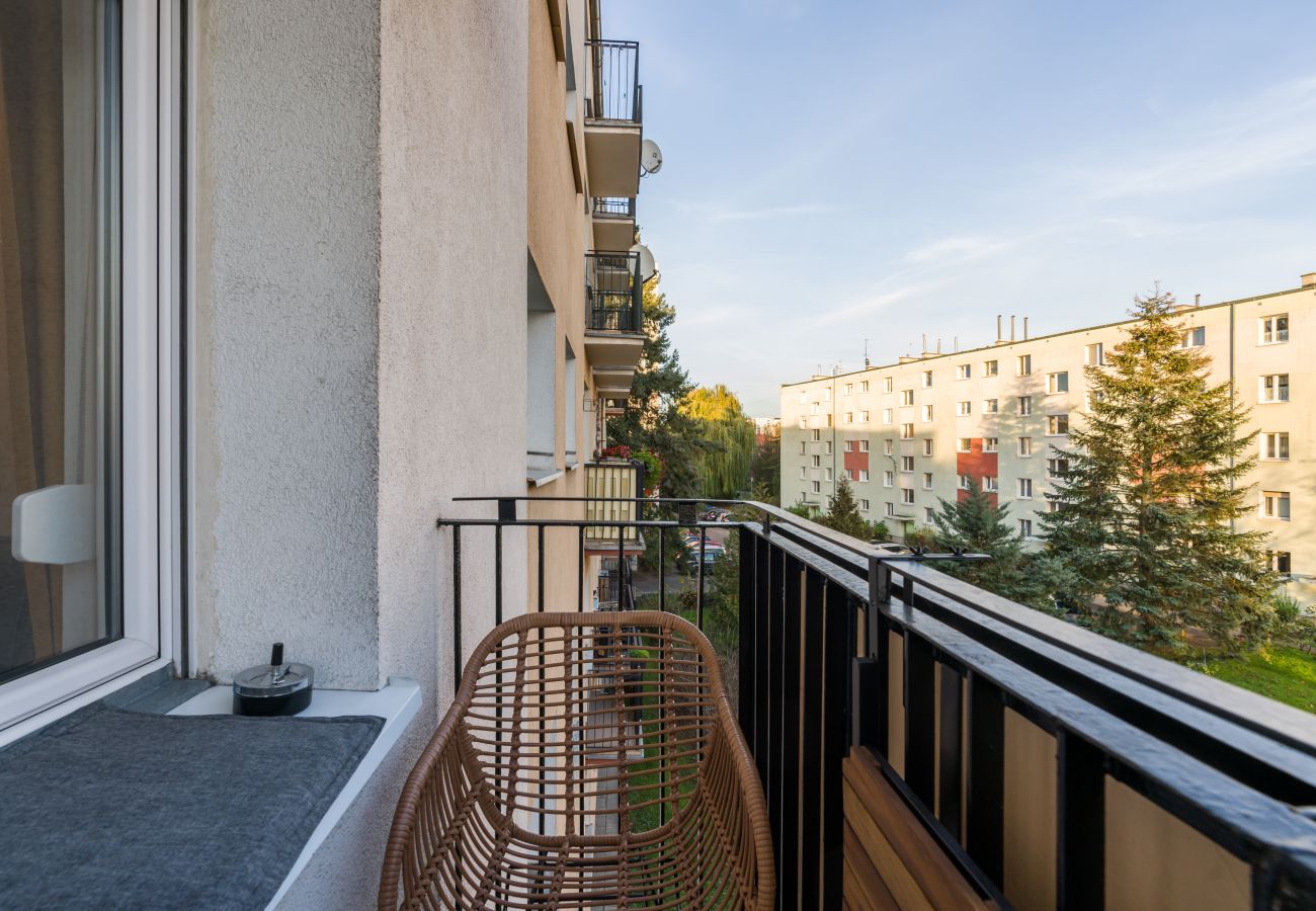 Ferienwohnung in Poznań - Nad Potokiem 5/9 | Wifi, 1 Schlafzimmer, Balkon, Poznan