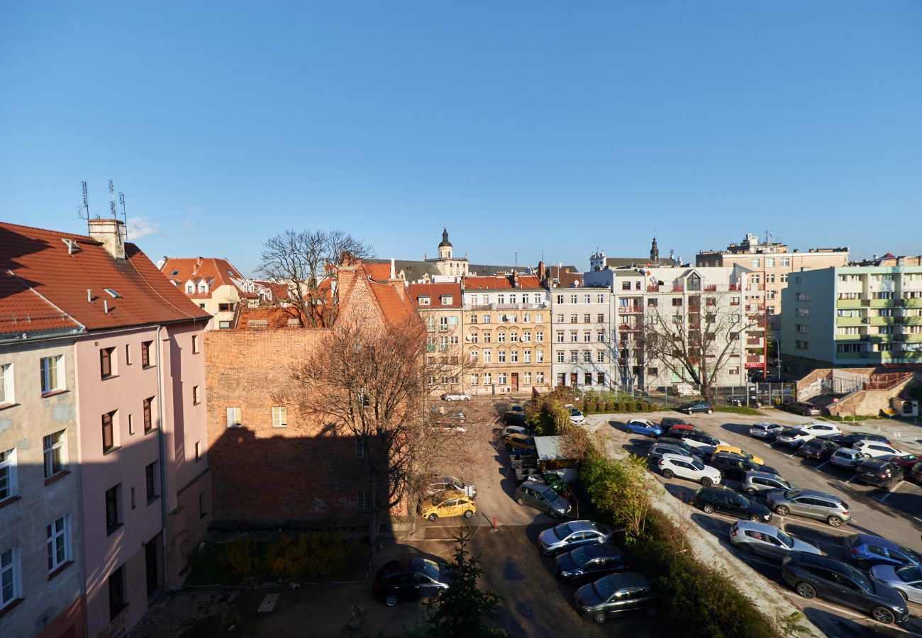 Ferienwohnung in Wrocław - Kotlarska 24 Altstadt, 1 Schlafzimmer, Klimaanlage, Breslauer Marktplatz