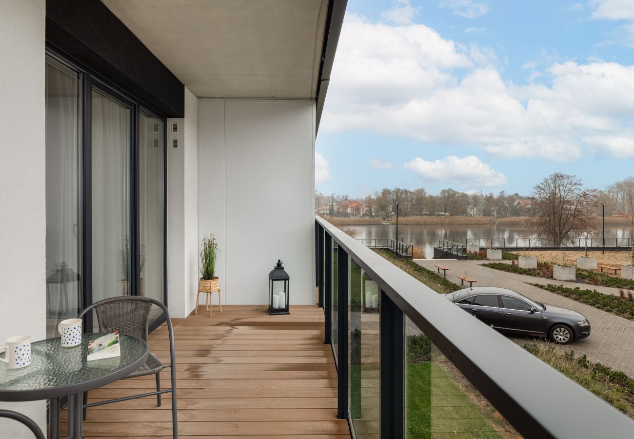 Ferienwohnung in Dziwnów - Dziwnów, 1 Schlafzimmer, Balkon, Parking