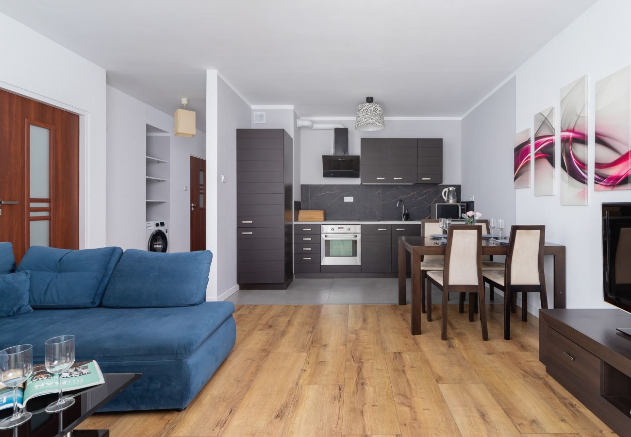 Ferienwohnung in Kraków - Białoruska 41, 1 Schlafzimmer, Pet-Friendly