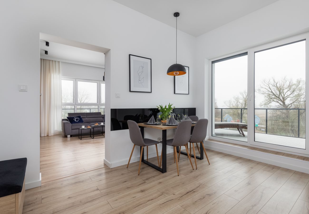 Ferienwohnung in Dziwnów - Spadochroniarzy 10A/13 Dziwnów | 1 Schlafzimmer, Balkon, Parkplatz