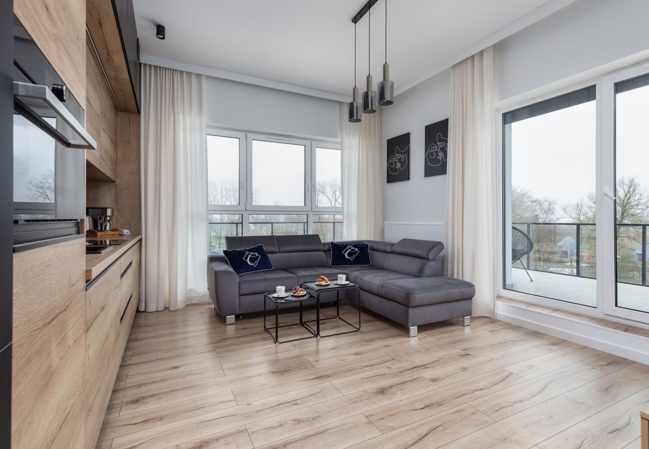 Ferienwohnung in Dziwnów - Spadochroniarzy 10A/13 Dziwnów | 1 Schlafzimmer, Balkon, Parkplatz