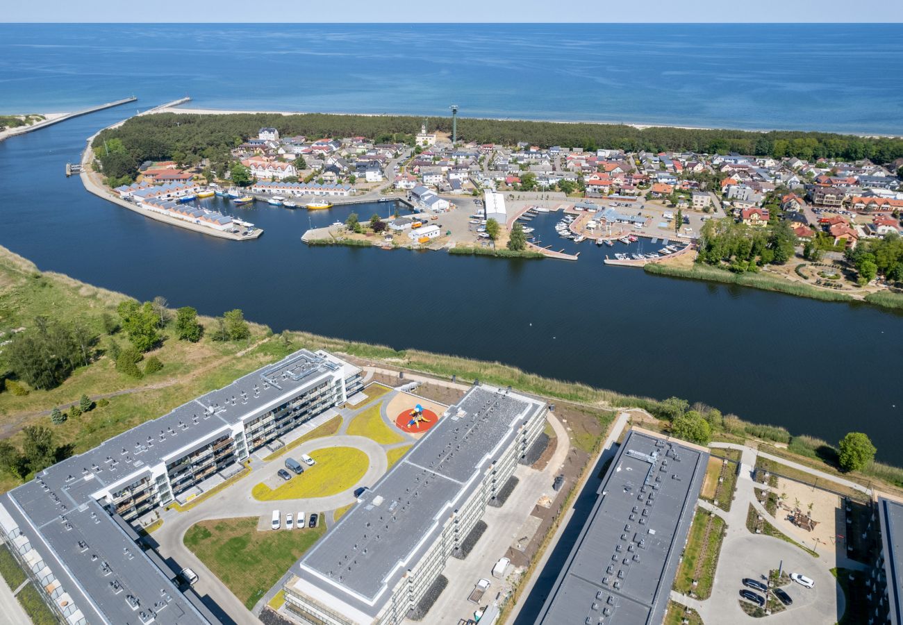 Ferienwohnung in Dziwnów - Spadochroniarzy 10A/13 Dziwnów | 1 Schlafzimmer, Balkon, Parkplatz