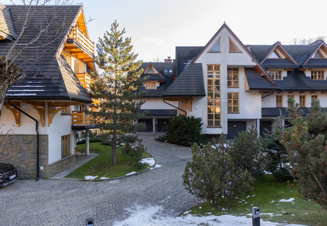 Ferienwohnung in Zakopane - Kaszelewskiego 7D/25 | Wifi, 1 Schlafzimmer, Balkon, Gym & Spa, Zakopane