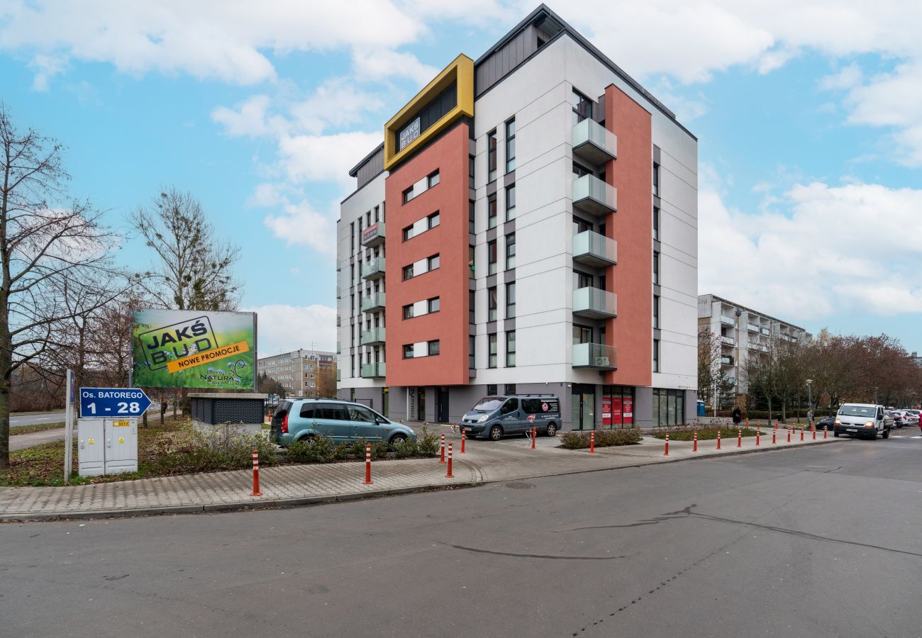 Ferienwohnung in Poznań - Opieńskiego 12/28, 1 Schlafzimmer, Parkplatz