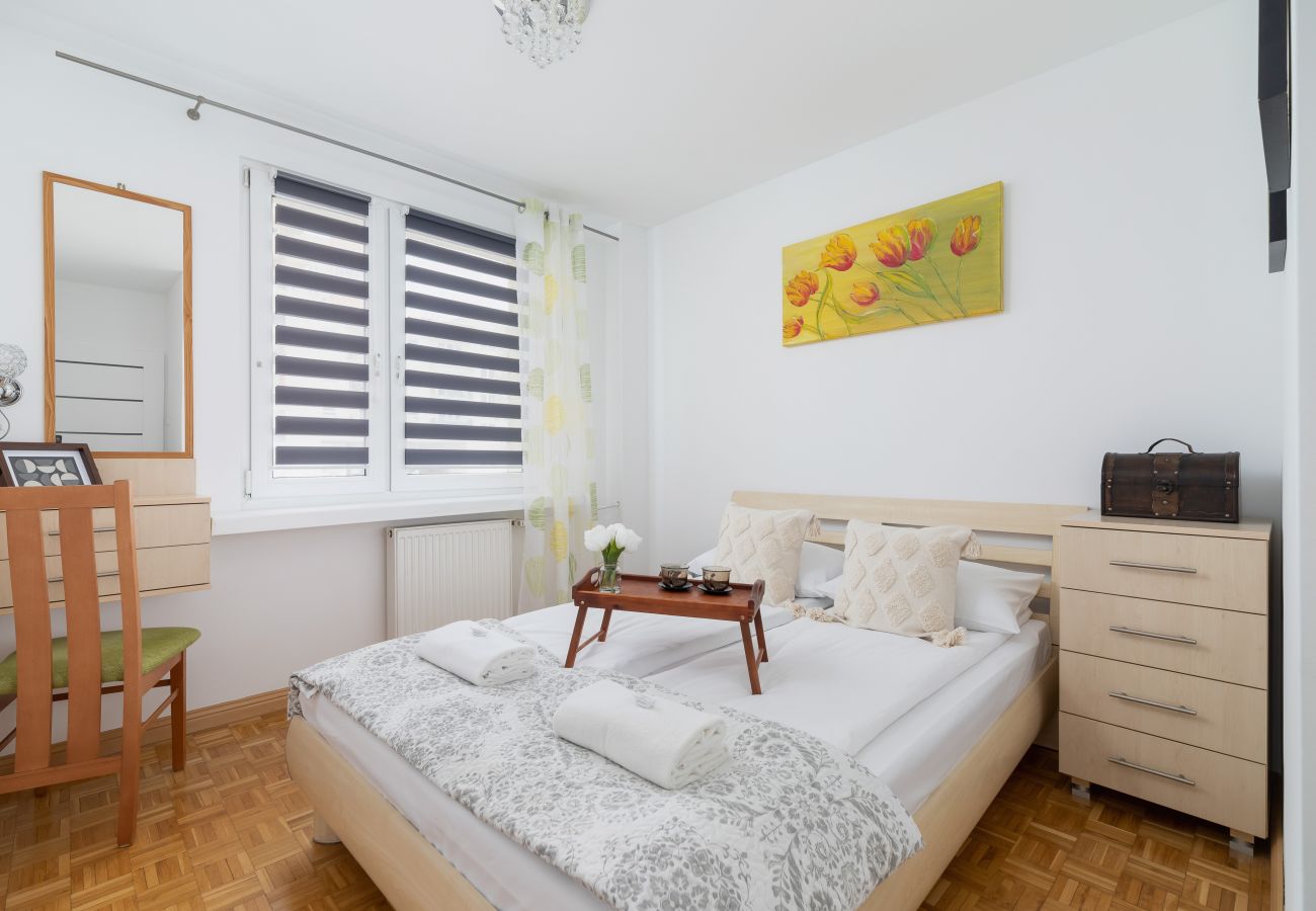 Ferienwohnung in Kraków - Grota Roweckiego 51A/4 | Wifi, 2 Schlafzimmer, Balkon, Krakau