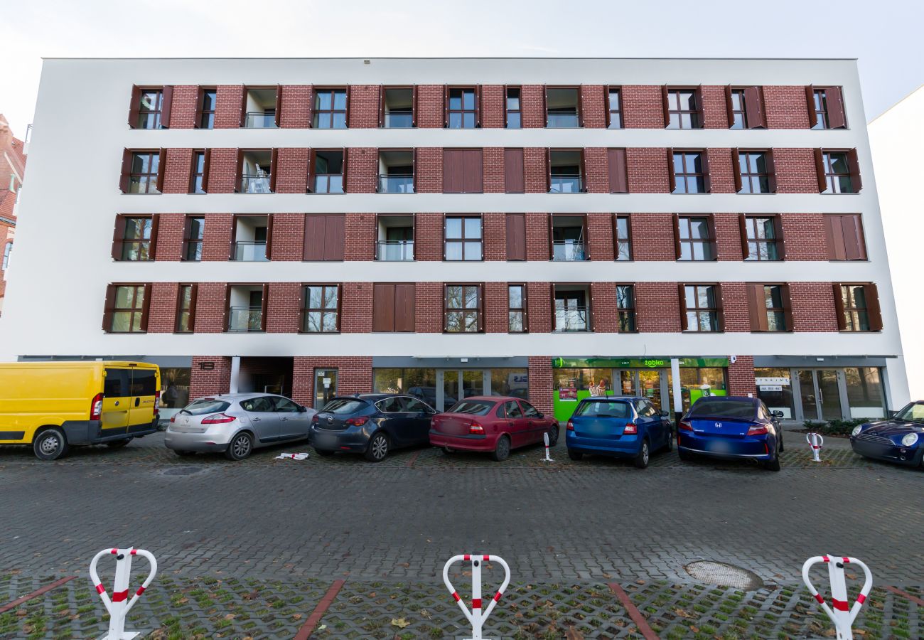 Ferienwohnung in Poznań - Bukowska 18/39 | Wifi, 1 Schlafzimmer, Balkon, Parkplatz, Posen