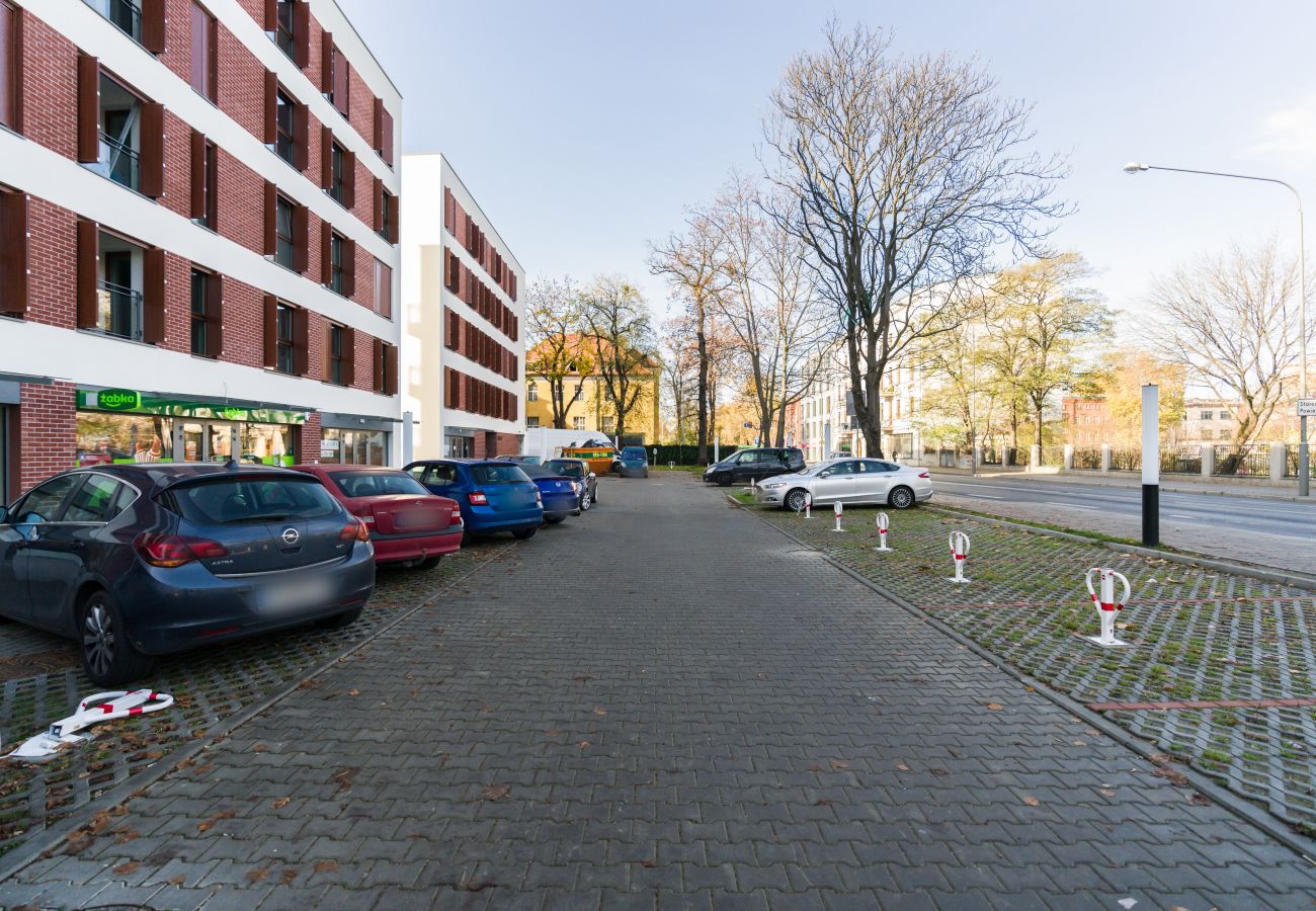 Ferienwohnung in Poznań - Bukowska 18/39 | Wifi, 1 Schlafzimmer, Balkon, Parkplatz, Posen