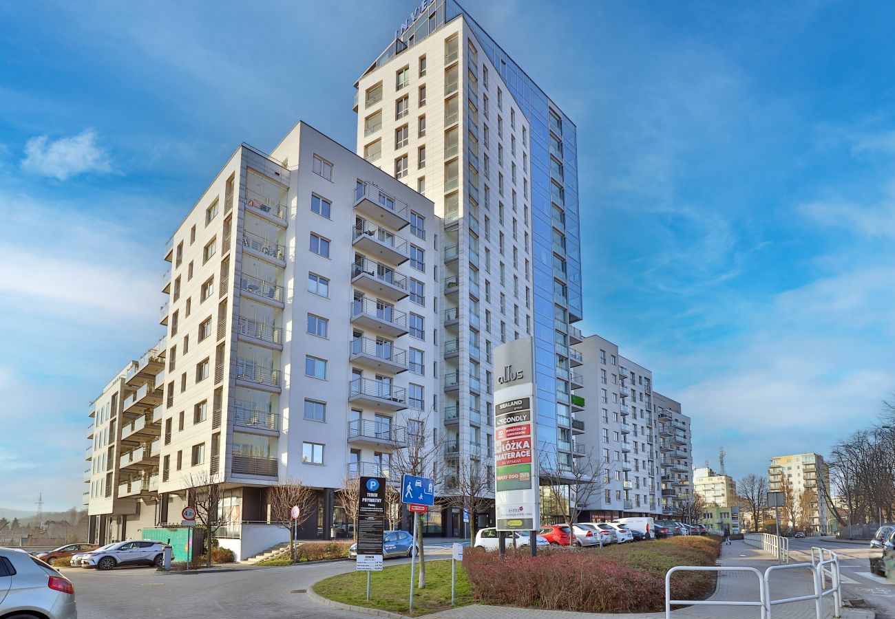 Ferienwohnung in Gdynia - Legionów 112B | Wifi, Tierfreundlich, 1 Schlafzimmer, Balkon, Parkplatz, Fitnessstudio, Gdynia