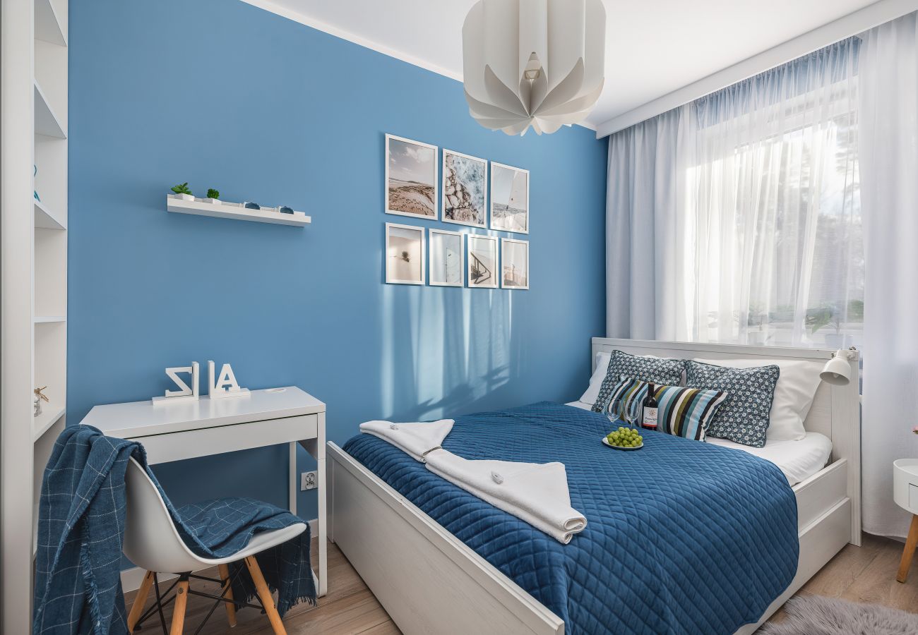 Ferienwohnung in Dziwnówek - Leśne Tarasy 35B | 1 Schlafzimmer, Balkon | Dziwnówek