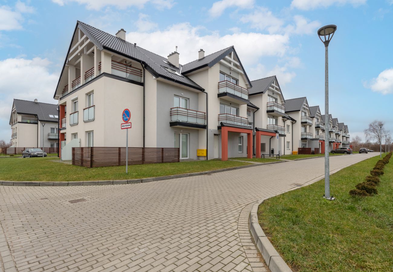 Ferienwohnung in Darłowo - Północna 18B | 1 Schlafzimmer, Balkon, Parking