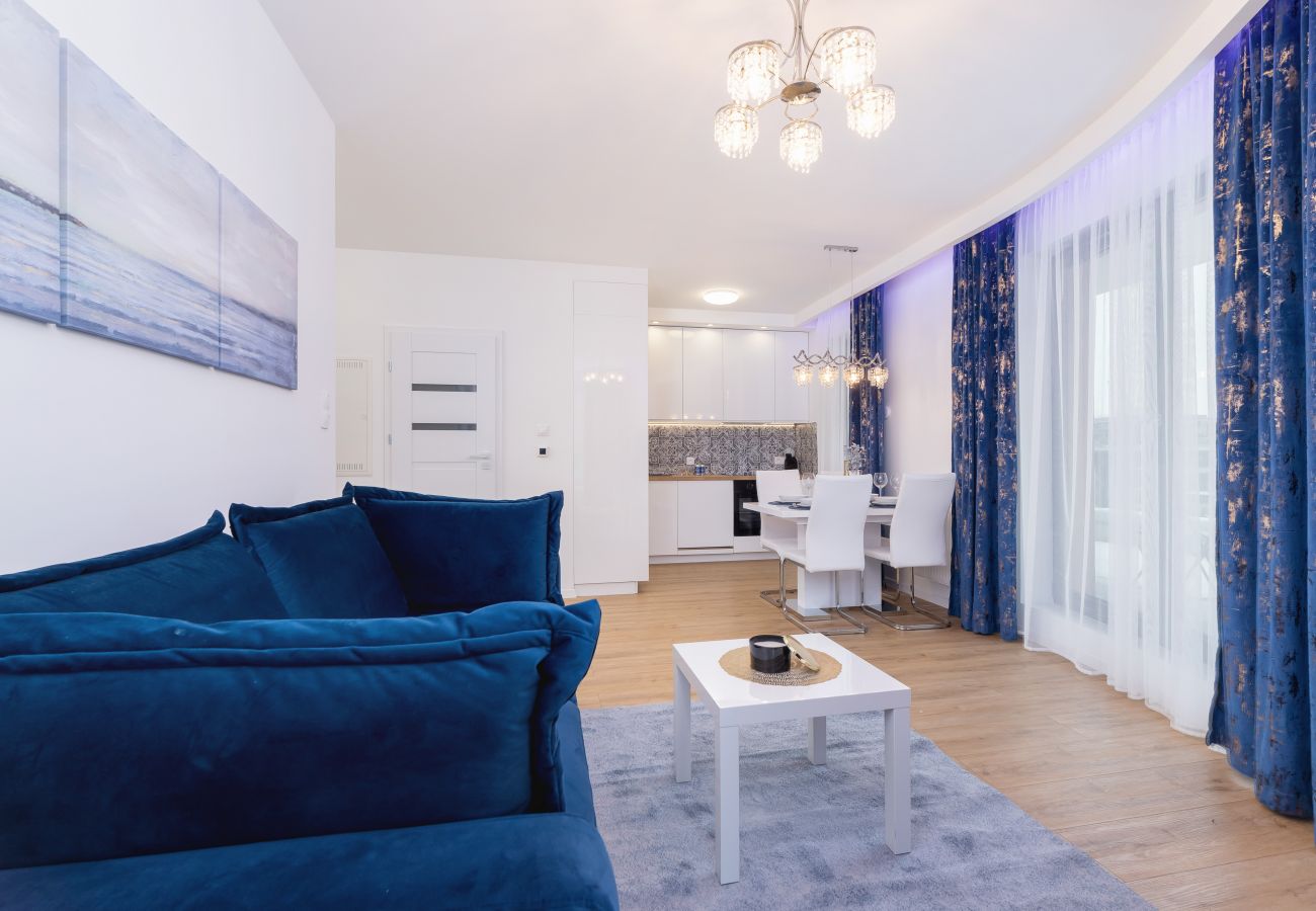 Ferienwohnung in Kraków - Grzegórzecka 69C | Wifi, 1 Schlafzimmer, Balkon, Parkplatz, Prestige, Krakau