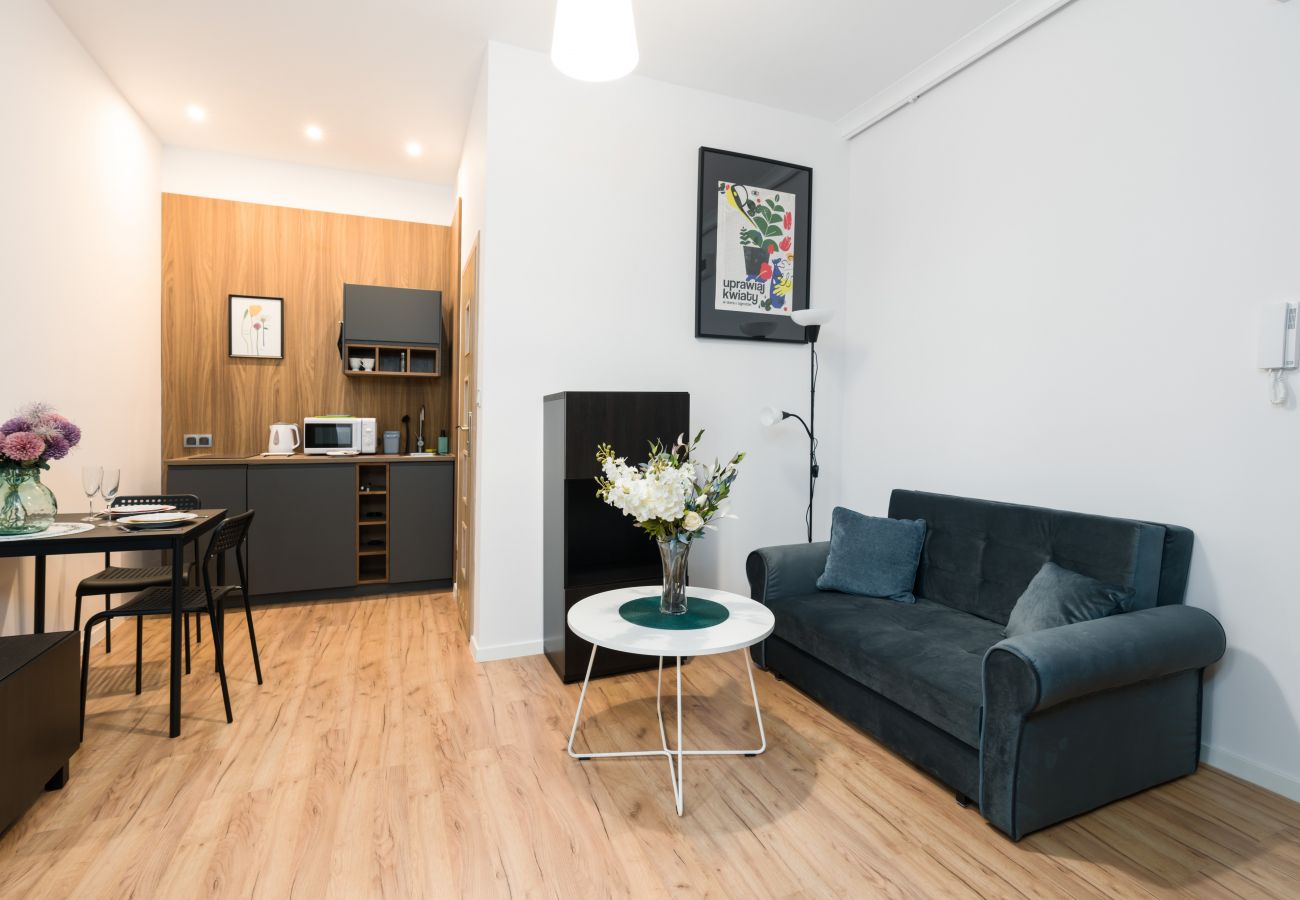 Ferienwohnung in Poznań - Kwiatowa 6 | Wifi, Haustierfreundlich, 1 Schlafzimmer, Balkon, Poznan