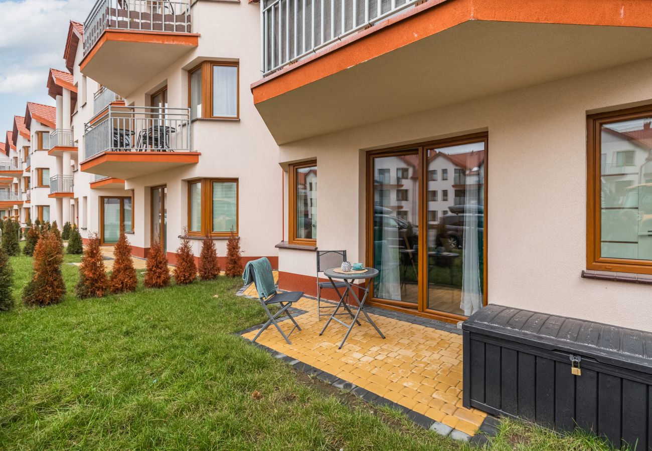 Ferienwohnung in Darłowo - Wohnung mit Terrasse, Darłowo, Jagiellońska 6