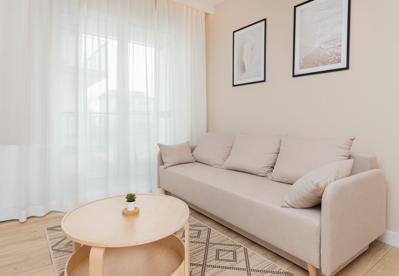 Ferienwohnung in Gdynia - Ignacego Jana Paderewskiego 28 | Wifi, Tierfreundlich, 1 Schlafzimmer, Balkon, Parkplatz, Gdynia