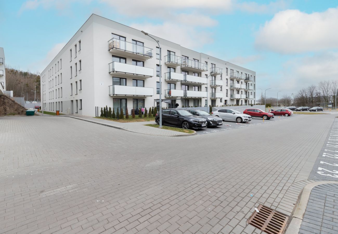 Ferienwohnung in Gdynia - Nasypowa 9 | Wifi, Tierfreundlich, 1 Schlafzimmer, Parkplatz, Garten, Gdynia