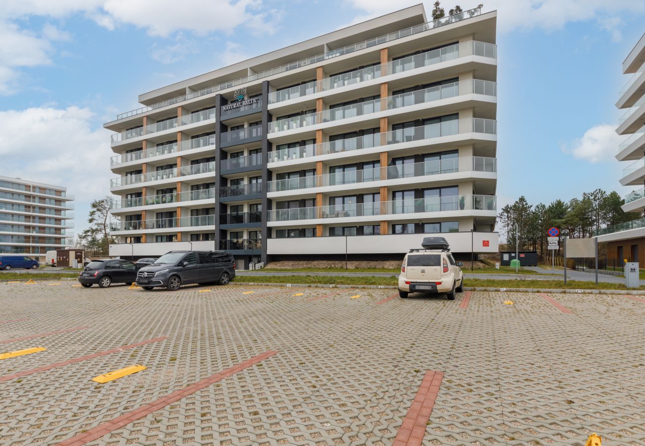 Ferienwohnung in Darłowo - Apartment Natural | 1 Schlafzimmer, Balkon| Darłowko