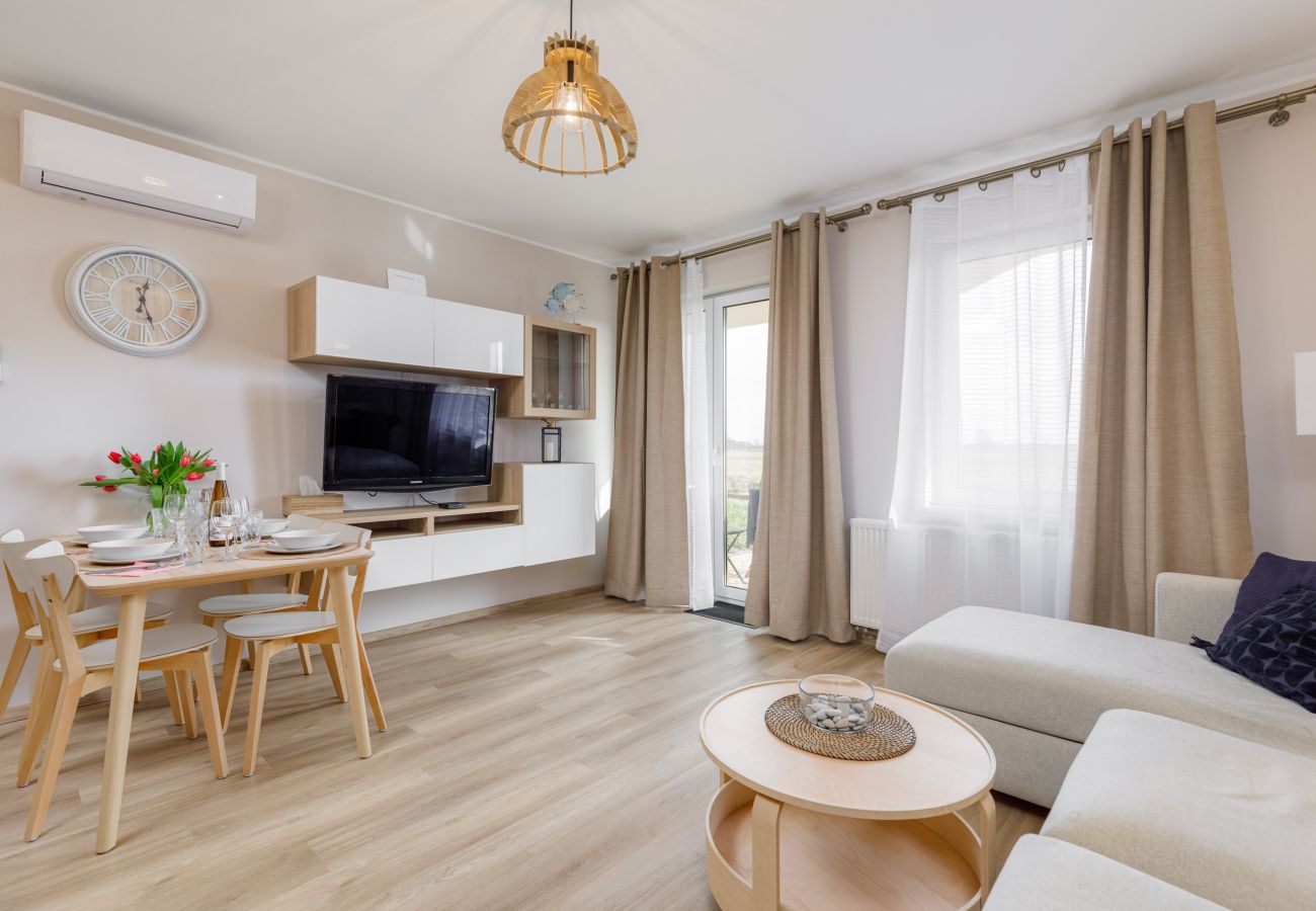 Ferienwohnung in Darłowo - Wohnung mit Terrasse und Klimaanlage für 4 Personen, Jagiellońska 10