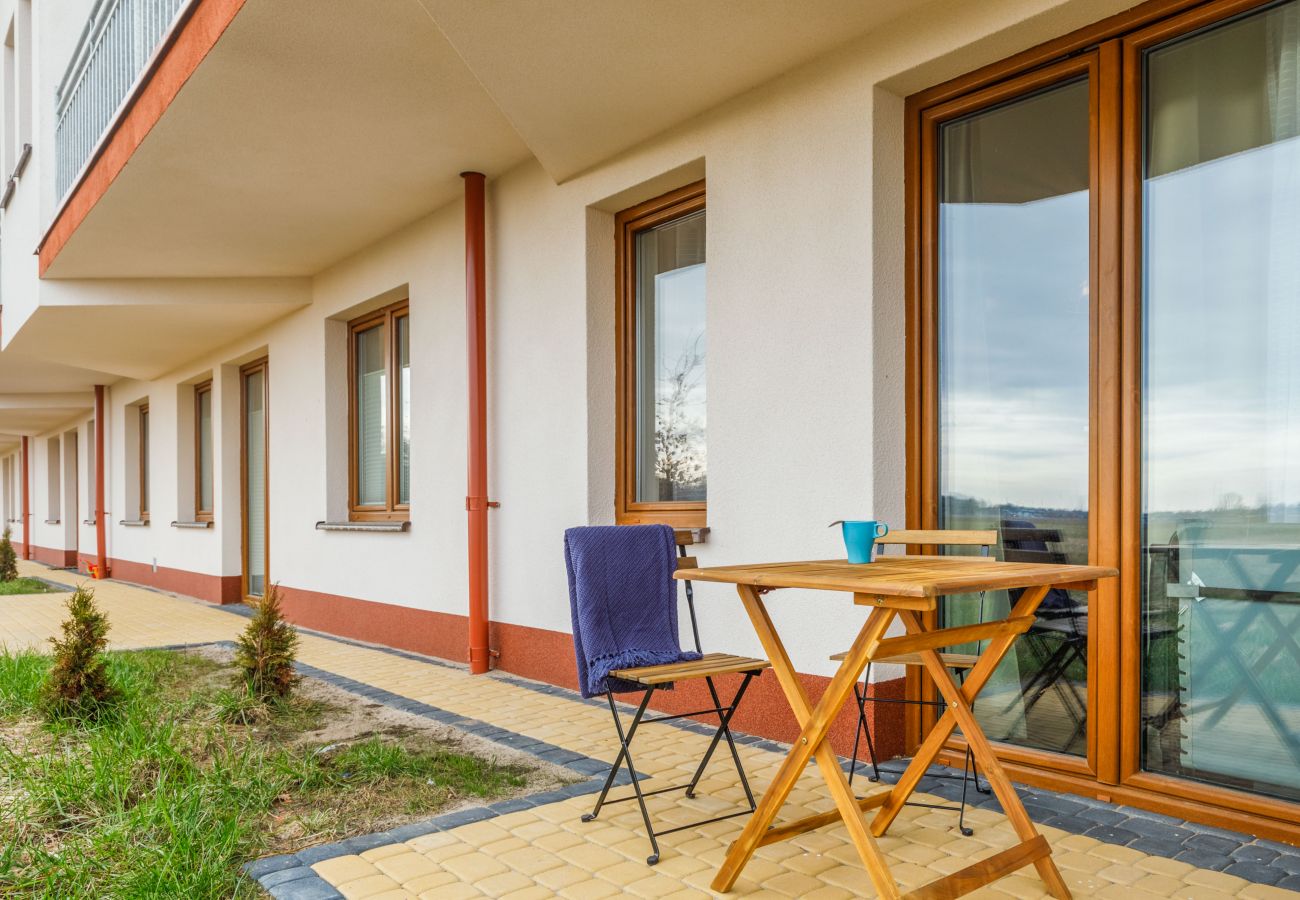 Ferienwohnung in Darłowo - Wohnung mit Terrasse und Klimaanlage für 4 Personen, Jagiellońska 10